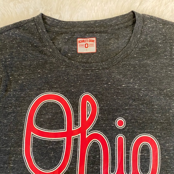 ⚾️🏈🏀Scarlet &Gray Authentic Ohio Tee! - Picture 2 of 3